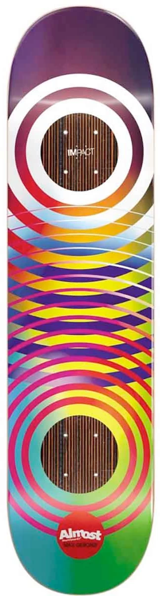Almost Max Geronzi Gradient Rings Impact Skateboard Deck