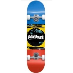 Almost Scum Punk Resin Complete Skateboard With Soft Wheels