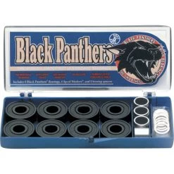 Black Panthers ABEC 5 Skate Bearings