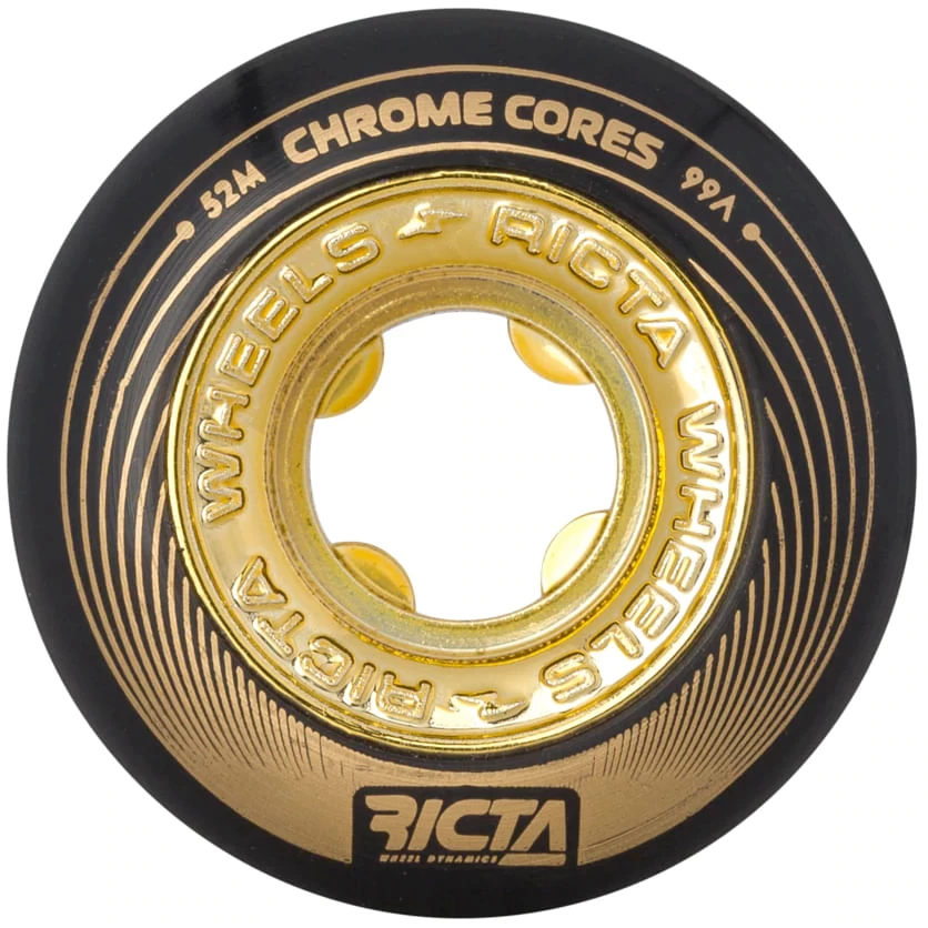 Ricta Chrome Core Skateboard Wheels - Image 2