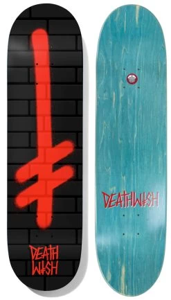 Deathwish Gang Logo Bricks Skateboard Deck