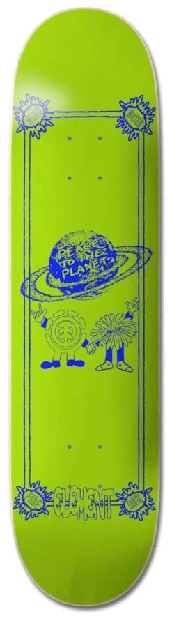 Element Planet Peace Skateboard Deck