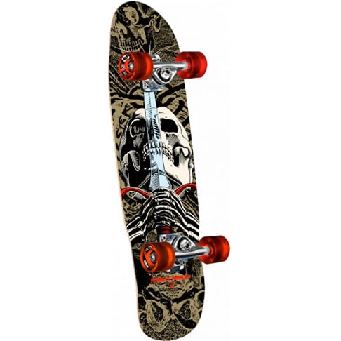Powell Peralta Skull And Sword Mini Complete Skateboard