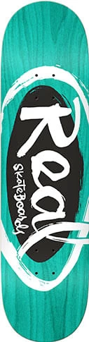 Real Team Oval By Natas Skateboard Deck
