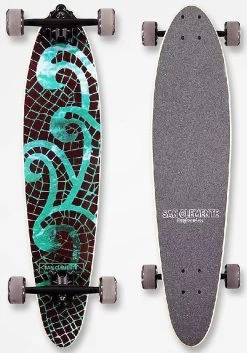 San Clemente Mosaic Sea Pintail Longboard