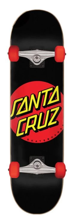Santa Cruz Classic Dot 8.0 Inch Complete Skateboard