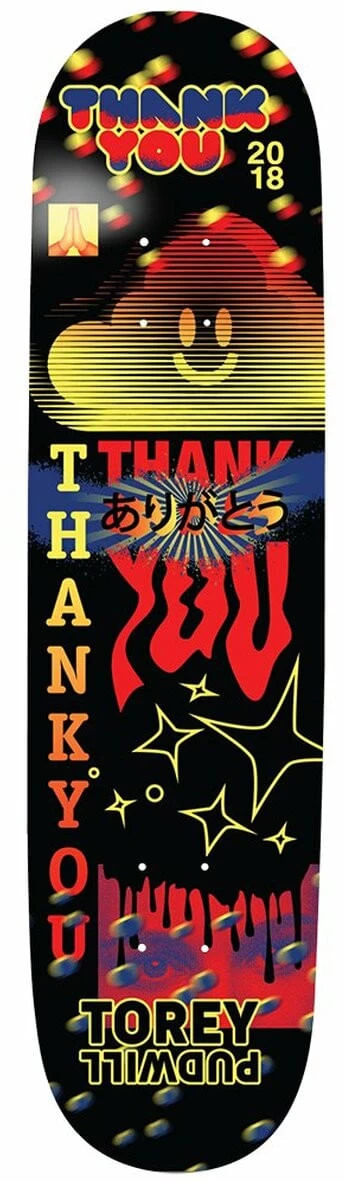 Thank You Pudwill Fly 8.25 Inch Skateboard Deck